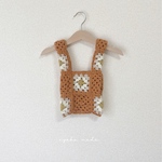 ami bag ( mini size ) グラニースクエア ハンドバッグ モチーフ編み 春バッグ