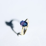 【verre bijoux】オーバルリング
