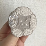 キラキラdearブローチ○ミナペルホネン