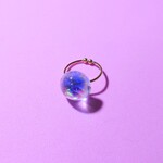 アンダラクリスタル 贅沢 一粒リング