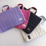 サークルステッチ【全4色】のレッスンバッグ■タグ付き■
