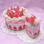 🍓ピンクの苺ケーキ　Ａ-5