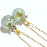 アクアマリンのオルゴナイトネックレス K16GP 44cm 605-10 #4602329