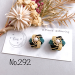 *六角形のピアス*【No.292(再販)】