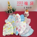 《子供用マスク3枚セット》福袋 2022《女の子向け・Sサイズ》