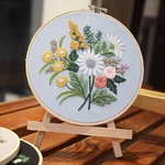お花刺繍作成キット 
