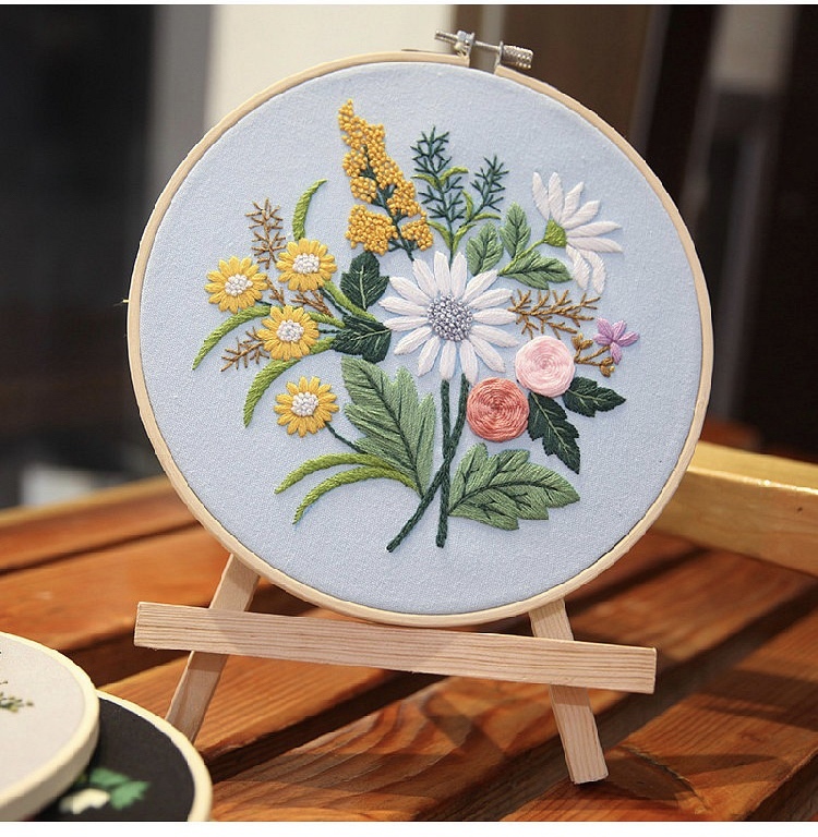 お花刺繍作成キット - WAPPEN72'S GALLERY | minne byGMOペパボ
