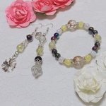 image Chrome 「King of monochrome "CROWN"」ピアス＆ブレスレット