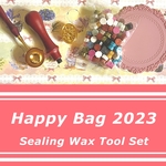 【送料無料】ハッピーバッグ2023　シーリングワックスツールセット