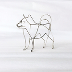 柴犬のカードスタンド