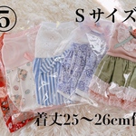 Happy bag  福袋❣️ワンピース5着　お帽子　コサージュ　リボン　小物はお楽しみ4点セット　犬服福袋　お買い得です❣️
