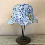 peter max  vintageファブリックのチューリップハット