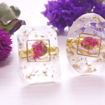 お花の宝物。指輪（丸型）