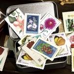 【資材】素材セット　stamps(花)