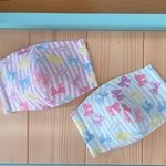 選べる女の子２枚セット！呼吸がしやすい☆子供用　立体マスク　