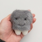歯の妖精　銀歯の銀ちゃん　ぬいぐるみ　グレー