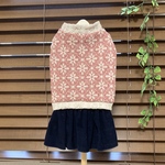 【限定1着 完成品】ロング犬Sサイズスカートタイプ犬服 パピー犬服 