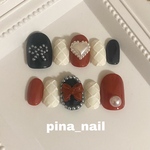 レッド♥️推しカラーネイルチップ