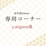 y.mignon様専用　【お急ぎ便】命名書オーダー「ちとせ」2023・卯年