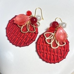 【colorful party】❤️さくらのボリュームピアス