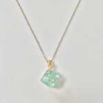 キラキラシェルパール ネックレストップ