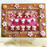 お雛様 粘土  雛人形  桃の節句  おひなさま 雛飾り ひな人形