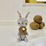 Fooの気まぐれ作品『フェルト仕立てのグレーうさぎちゃん♪