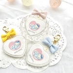 【ハート✖️リボン】マタニティーマーク♡かわいさ満点💖　マタニティ　キーホルダー