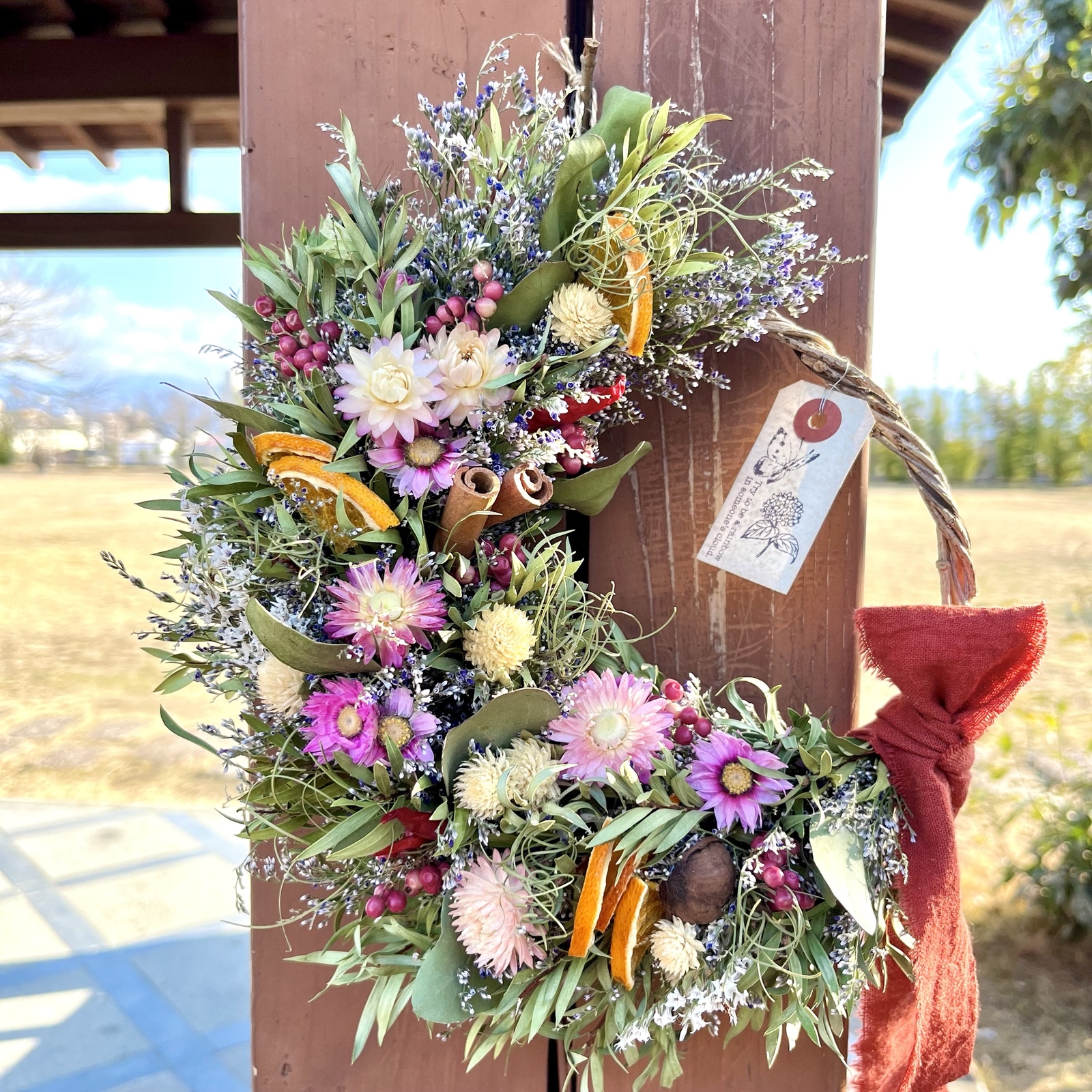 ナチュラルリース ドライフラワーリース - naturalflowers | minne