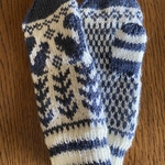手編み手袋ミトン🧶