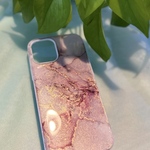 iPhone12 ハードケース アルコールインクアート