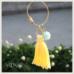♡baby yellow♡タッセルチャーム