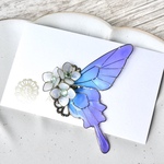 片翅蝶々の🦋ヘアクリップ