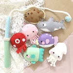 フェルトままごと♡お魚釣りゲームおもちゃ