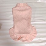 犬服 裾フリルタンクトップ