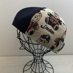 TOPI ネイビーウールのベレー帽（くま）