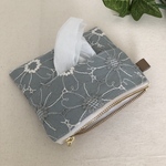 『再販』ポケットティッシュケース付ポーチ（送料込）