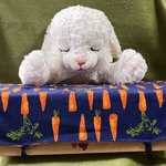 眠りウサギティッシュカバー