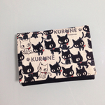 【再販×8】ポケットティッシュケース 黒猫ちゃん