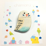 セキセイインコブローチ【いつでも一緒だよ、シリーズ】