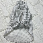 犬服　ドットのワンピース　オーダー　インナー