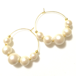 ＊セール＊フープパール ピアス