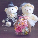 大切な人へ伝えたい想い 幸せの木の実 ♡ ブッダナッツ・アレンジ No.428 m 結婚　お祝い　引越し　就職　お別れ　転勤　記念日　プレゼント　贈り物