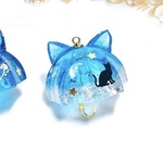 【チャーミーキティ様専用】猫耳にゃんぶれら 夜空と猫散歩B