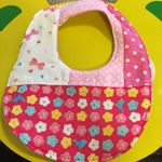 期間限定値下げ☆パッチワークベビースタイ リバーシブル