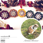 seasideatrie様オーダー＊Autumn bloomer＊片耳用イヤリング