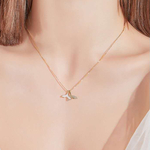 ネックレス　アクセサリー　人魚姫　マーメイド　ブライダル　結婚式　ウェディング　ブライダルアクセサリー　リゾート　NAT-0173