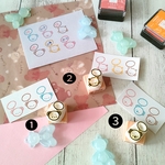 『選べるミニはんこ✨吹き出し』消しゴムはんこ