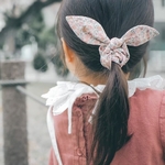 リバティ うさ耳シュシュ❀　イースター　うさぎ　ヘアゴム　誕生日　ファーストバースデー　お揃い　母の日　プレゼント