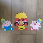 壁面飾り　節分